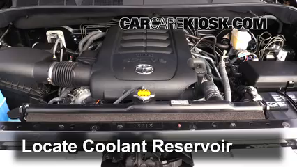 2015 Toyota Tundra Platinum 5.7L V8 Coolant (Antifreeze) Add Coolant